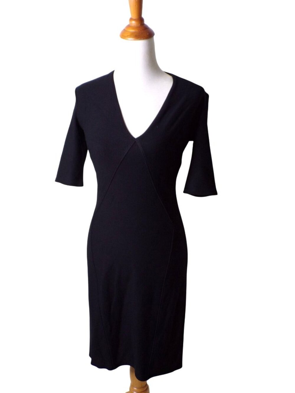 🆕HELMUT LANG Cut-Out Back Knit Dress Black Medium